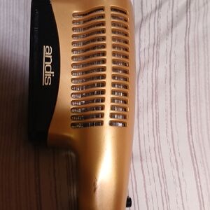 Andis Gold and Black Hair Dryer